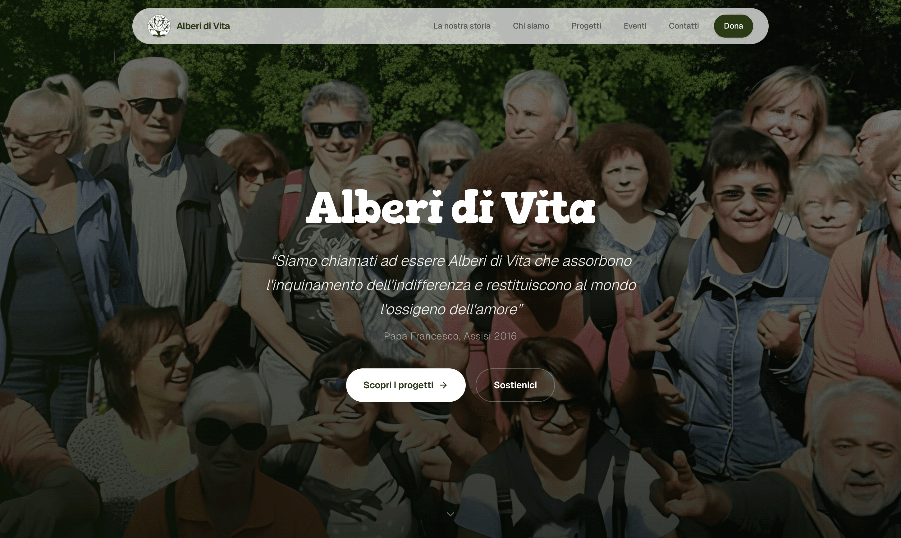 Alberi di Vita OdV screenshot
